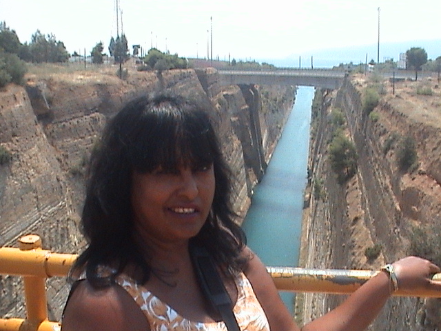 the Corinth canal was built around 1897